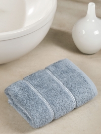 Турецкое махровое полотенце DO&CO TUROVA Голубой